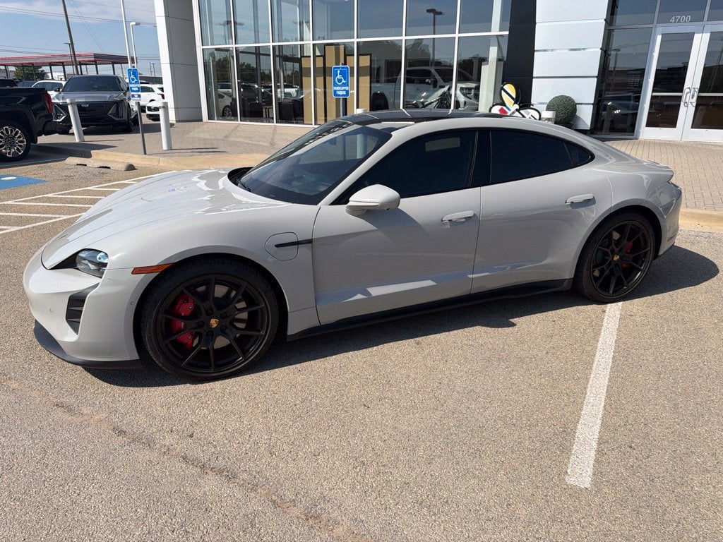 Used 2024 Porsche Taycan GTS with VIN WP0AD2Y11RSA47592 for sale in Stillwater, OK