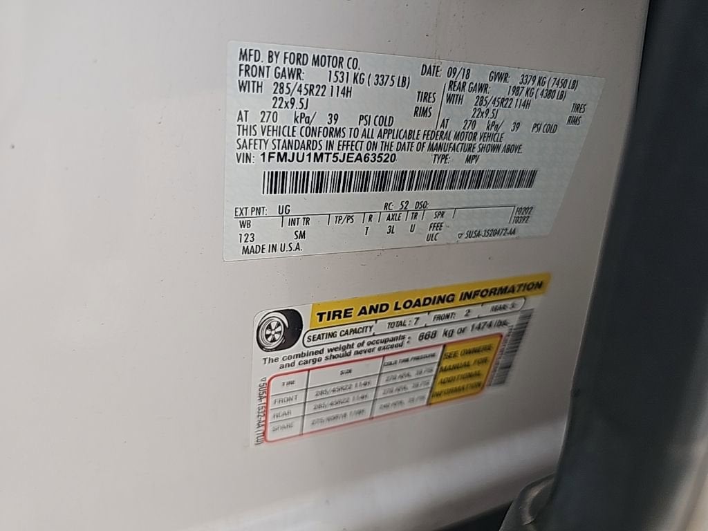 2018 Ford Expedition Platinum