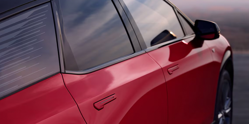Side of Cadillac OPTIQ